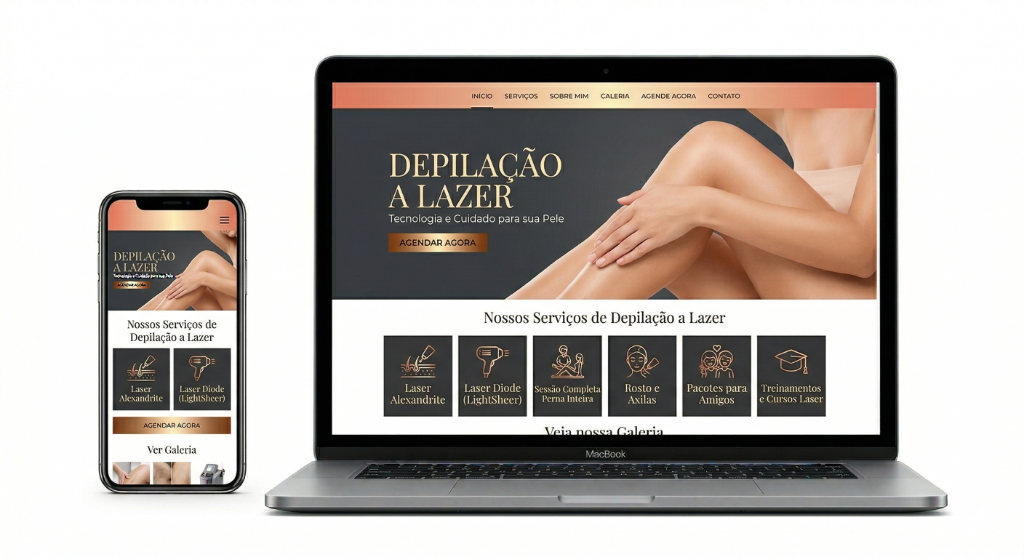 Portfolio Depilação a Lazer